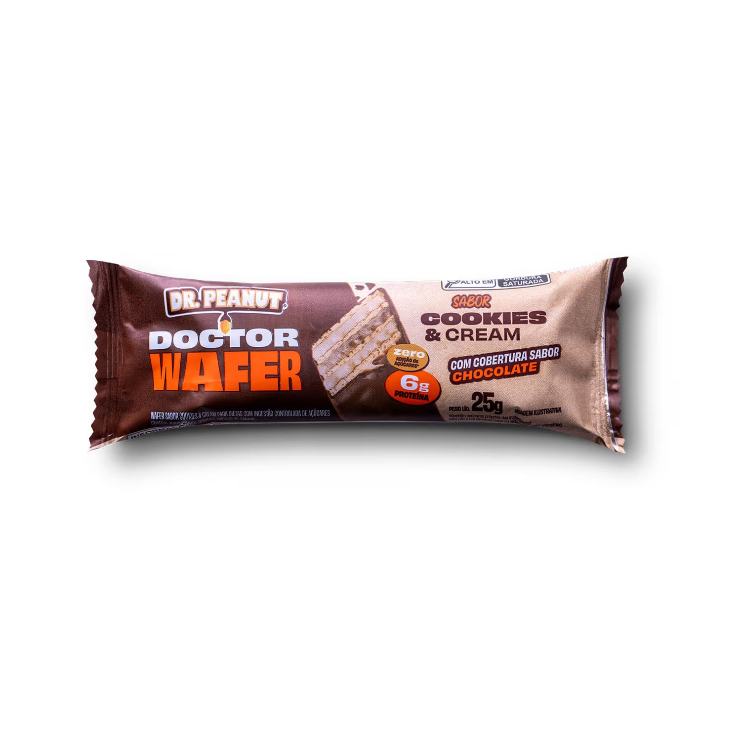 Doctor Wafer Cookies & Cream 25g